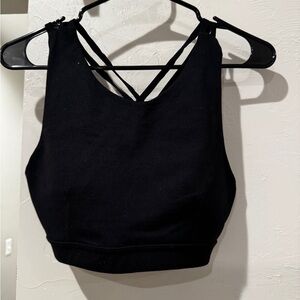 Black Sports Bra